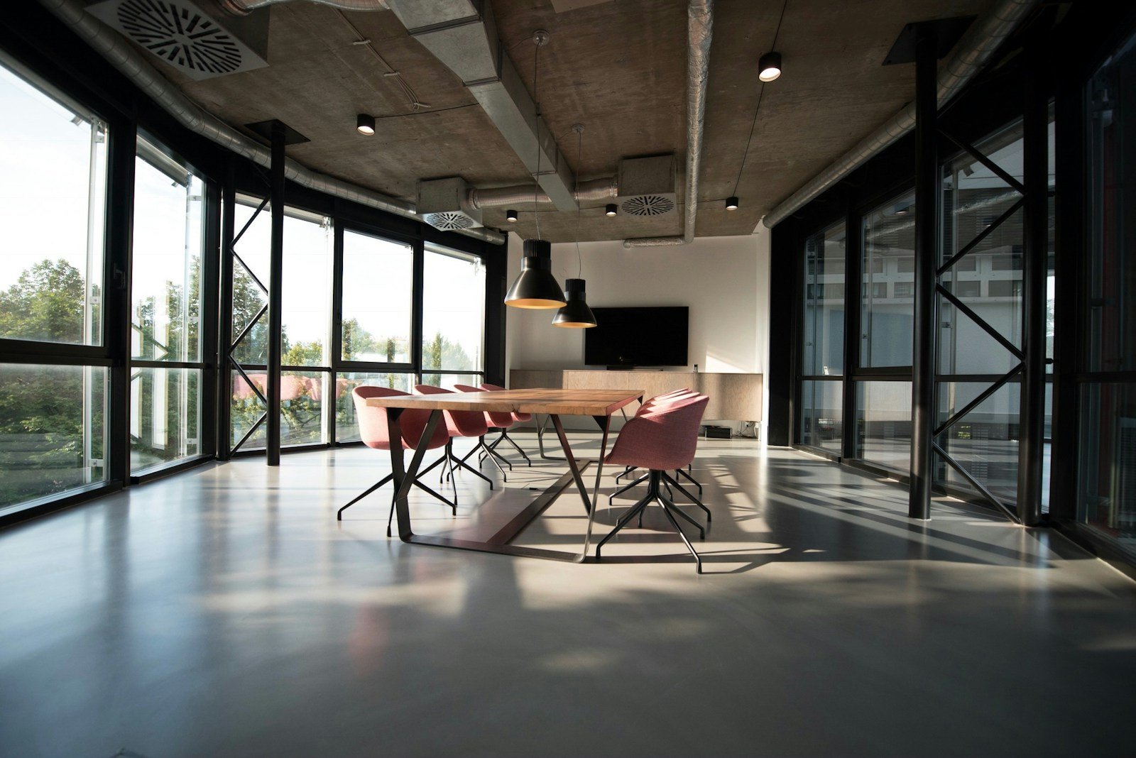 Illustrative office interior